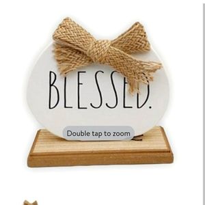 Rae Dunn Blessed Holiday pumpkin